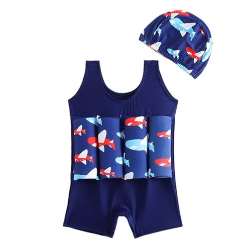 Maillot de bain une pièce bébé garçon avec bonnet imprimé tortues