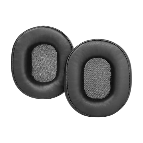 HAIZEEN Almohadillas para Auriculares Compatibles con Ausdom ANC8 Headsets/Auriculares Almohadillas de Repuesto (Cuero de proteína/Espuma de Memoria)