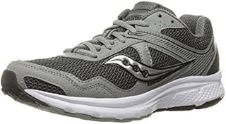 Saucony Men's Cohesion 10 Running Shoe, Grey/Silver, 9 W US