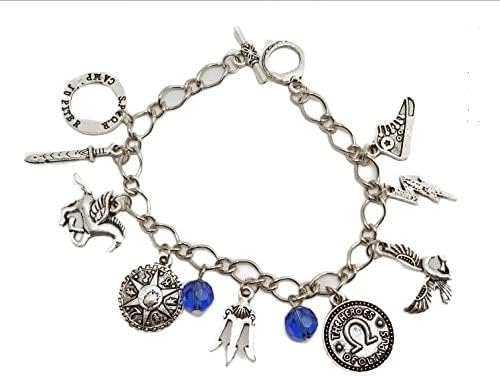 Percy Jackson Inspired Charm Bracelet