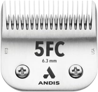 Andis – 64122, Ultra Edge Detachable Dog Clipper Blade – Equipped with Stainless Steel for Precision Trimming, Fits Motor-Driven Trimmer – for Pet’s Fast Touch-Ups & Full Grooming.