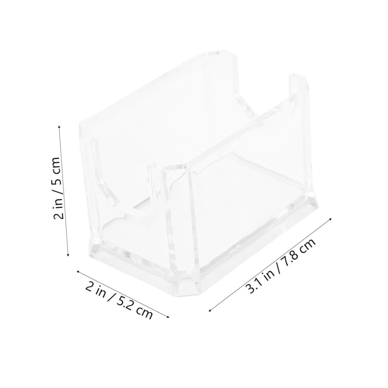 NAMOARLY Sturdy Acrylic Coffee Pod Box Tea Bag Organizer Box Tea Storage for Office Home