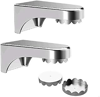 KJLEEN 2PCS Magnetic Soap Holder for Bathroom Soap Dish Stainless Steel Magnetic Soap Holder Adhesive Wall Mounted Soap Holders for Shower Tub and Kitchen Sink Rust Proof
