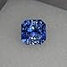 Natural Kashmiri Blue Sapphire 9.80 Ct Loose Gemstone | Certified AAA+ Asscher Cut Unheated Gem for Custom Jewelry, Rings & Collectors Rare Untreated Precious Stone