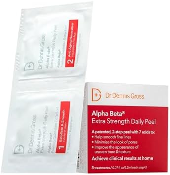 Dr Dennis Gross Alpha Beta Extra Strength Exfoliating Daily Peel - 5 Pack