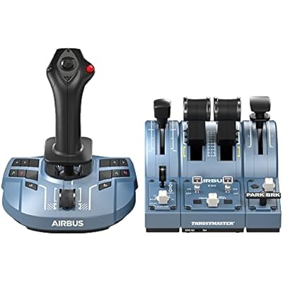 Thrustmaster TCA Captain Pack X Airbus Edition – Official Replica Joystick & Throttle – Magnetic Technology – For Xbox Series X|S, Xbox One & PC – Ideal for Microsoft Flight Simulator 2024