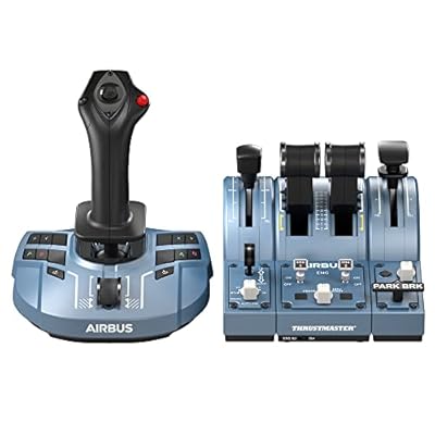 Thrustmaster TCA Captain Pack X Airbus Edition - Pack de Vuelo Completo para Xbox Series X|S y PC (Sidestick, Quadrant y Add-ons, Licencia Oficial Airbus) Azul/Negro | Ya disponible en tu tienda friki favorita! En mundofriki.es!