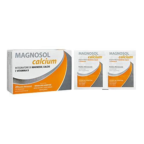 Meda Pharma Magnosol Calcium Integratore Alimentare 20 Bustine Effervescenti