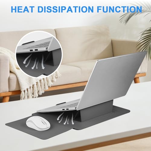 Bolsa compatible MacBook Pro 16 para llevar a la oficina o universidad con estilo gris 5