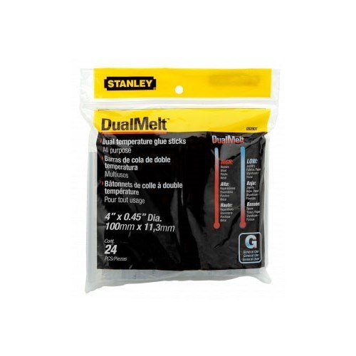 Stanley GS20DT Glue Sticks, 4 inch, Standard Clear, 24/pk. -2 pack