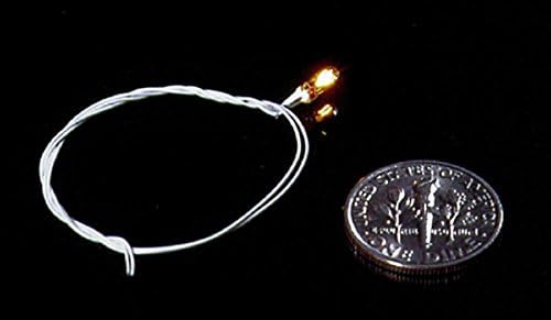 Cir-Kit Concepts Dollhouse Miniature 3v GOR Bulb w/8" White Wires