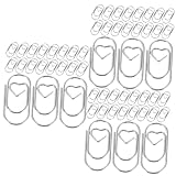 Trombones mignons : ces trombones aident à garder les choses organisées et à décorer du papier, des calendriers, des cahiers ou des albums, répondent à vos demandes, clips de documents de bureau