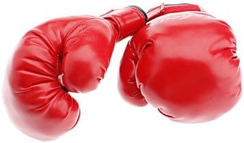 ZX Red PU Leather Soft Boxing Gloves for Children
