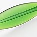Green Willow Leaf Envelopes Opener Bookmark, Plastic Paper Cutter Plastic Razor Blade Tool for Office Art Props and Bookmarks