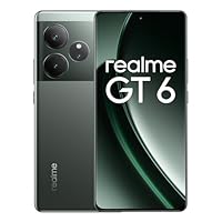 realme GT6 Smartphone 5G 8+256 GB, Snapdragon 8s Gen 3 Chipset, 6000nit Ultra Bright Display, Sony...
