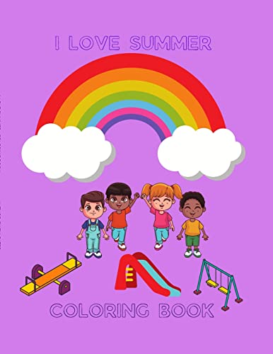 I LOVE SUMMER: COLORING BOOK