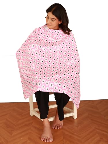 Image of Switchon Feeding Apron Cover Maternity Cover 100% Cotton Maternity Breastfeeding Multipurpose for Mothers