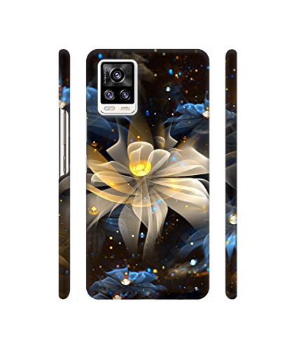 Image of Art Flower Design 3D Printed Hard Back Case Cover for Vivo V20