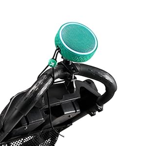 KVV Draagbare Bluetooth-luidspreker voor golfpushkar, duurzame en draagbare Bluetooth-luidsprekerluidspreker voor golfen, buiten en reizen, IPX6 waterdicht, TWS & TF-kaartfunctie (groen)