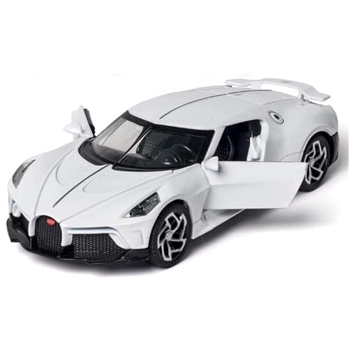 Image of Kids Toy car Playsets 1:32 Die Cast Metal Toy car B Model Car Pull Back Metal Cars with 4 Openable Doors Light and Musical Sound (Multi)