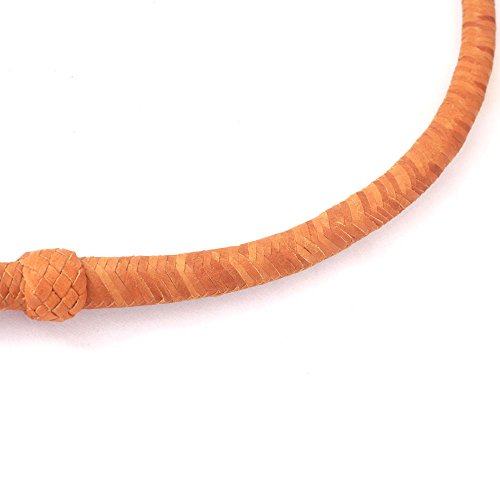 image for Ardour Crafts Cow Hide Leather Bull Whip 4 to 10 Feet Long 12 Plait Ta