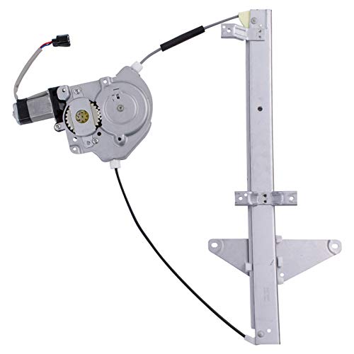 Image of TRQ Front Right Power Window Regulator & Motor Assembly Passenger Side Compatible with 1994-1997 Honda Passport Isuzu Rodeo