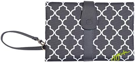 JJ Cole Diaper Changing Clutch, Stone Arbor