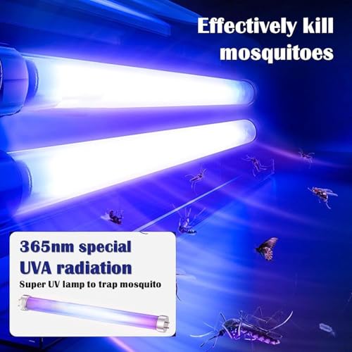 Image of Electric Mosquito Killer, Fly Insect Killer Machine, Insect Bug Zapper,Fly Catcher and Trap Killer LED Lamp for Restaurants,Home,Office,Bedroom (Grey)