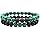 2Pcs Matte Lava Rock Volcanic Stone Beads Stretch Bracelet Stacking Essential Oil Diffuser Tiger Eye Seed Bracelet for Men Women Couple Stress Relief Aromatherapy Jewelry