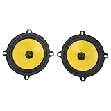 AOWINHIT 2pcs Full Range 4 Way Car Speakers, 5 Inches 400W Stereo Loudspeaker Sound Horn for Cars, RV Car Speaker Modification