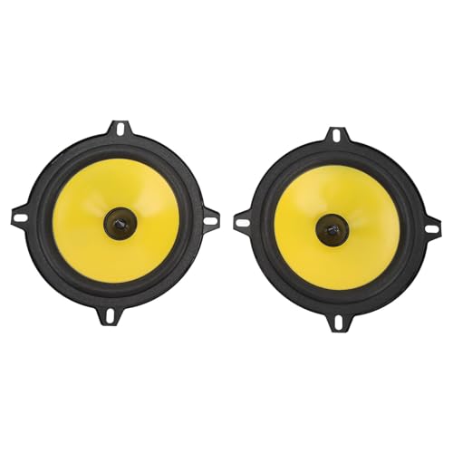 AOWINHIT 2pcs Full Range 4 Way Car Speakers, 5 Inches 400W Stereo Loudspeaker Sound Horn for Cars, RV Car Speaker Modification