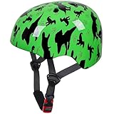 【Double Protection】: Notre casque pour enfants est composé d'une coque extérieure rigide en ABS, d'une mousse EPS épaisse et d'une doublure intérieure en mousse douce, formant un système de protection multiple qui assure une protection optimale de la tête.