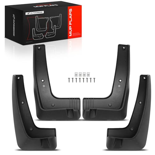 Image of A-Premium Mud Flaps Compatible with Kia | for Kia Sportage 2019-2022 Sport Utility, No Drilling Required Mud Guards with Hardware Accessories, Set of 4 Front and Rear
