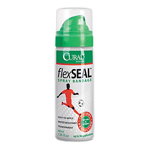 Curad FlexSeal Spray Bandage 1.35 oz (Pack of 2)