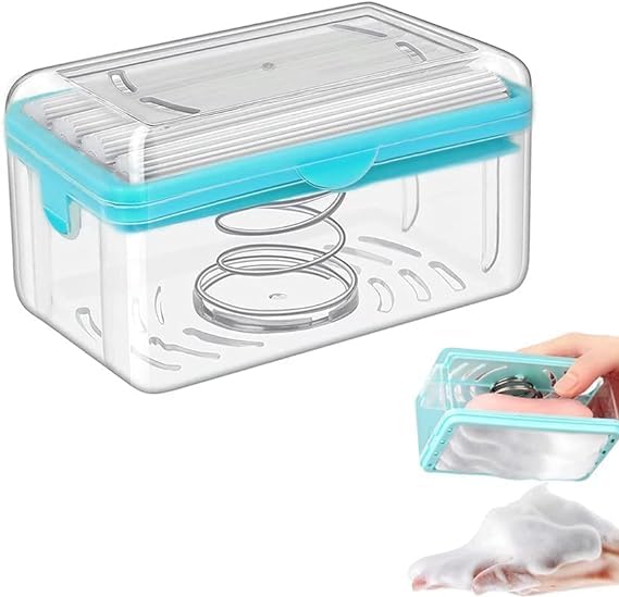 BHISRA 2-in-1 Bar Soap Roller Dispenser,2-in-1 Portable Soap Dish & Soap Dispenser with Roller and Drain Holes Pack of 1 (B0D4ZD539J) Amazon Price History, Amazon Price Tracker