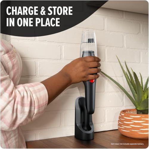Image of Dirt Devil Grab and Go+ 8V Cordless Handheld Vacuum Cleaner, Powerful Suction, Lightweight, Includes 2-in-1 Tool and Charging Stand with Tool Storage, Portable Vacuum Cleaner
