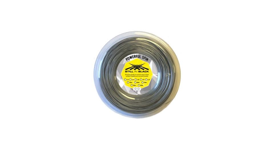 Bobina 300 M Powerful Spin Grigio 1,23 Mm, Corda Tennis Unisex-Adulto
