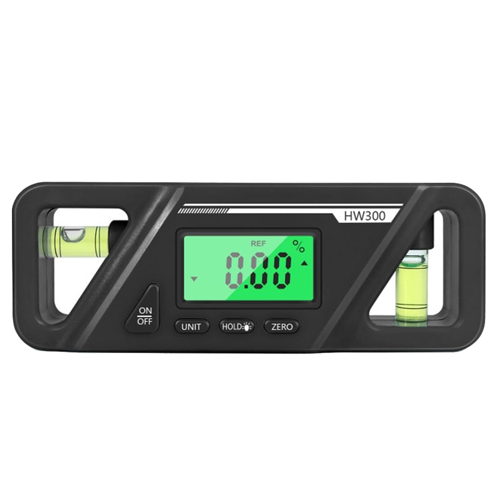 Aundhegrtt As Shown Digital Inclinometer With Lcd Display, Angle Finder Gauge, Compact Electronic Level Meter, Magnetic Base, Spirit Tool M4yd
