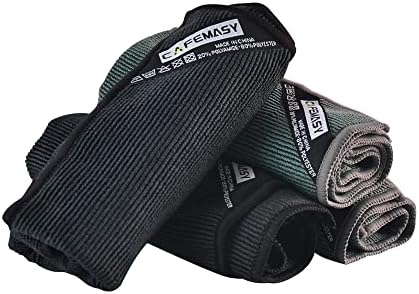 Barista Micro Cleaning Towels Pack - CAFEMASY 4pcs Soft Absorbent Non-Abrasive Micro Cleaning Cloth for Barista to Clean Steam Wand Coffee or Espresso Machine