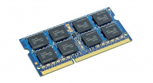 Image of 4GB DDR3 1333MHz Laptop RAM for Hynix (PC3-10600S, 204-Pin SO-DIMM, 1.5V, 2Rx8 Dual Rank) Non-ECC Unbuffered Memory - HMT351S6BFR8C-H9