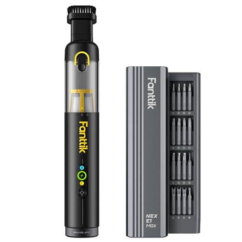 Image of Fanttik E1 Max 3.7V Mini Electric Screwdriver & Fanttik Slim V10 Apex Cordless Car Vacuum
