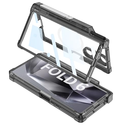 Coque Galaxy Z Fold 6 protection intégrale charnière écran blanc