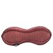 LEEWADEE Cuscino Tailandese per Il Collo: Supporto per Testa a Forma di papaia, poggiatesta per la Lettura in kapok Naturale, 40 x 14 x 14 cm, Rosso