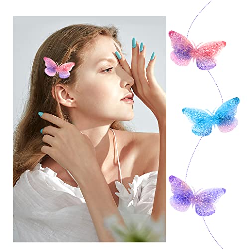 Kyeeadiy Butterfly Hairpin Resin Mold + 4Pcs Metal Hair Barrettes Diy Hair Clip Silicone Molds Headdress Hair Pin Epoxy Casting Mould For Girl Women Jewelry Making Supplies #TOP2