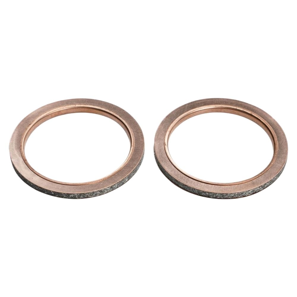 Junta de Escape 2 Uds 55x42x3.5mm Compatible Con Yamaha XV750 Virago 1981-1983 1988-1997 XVS1100 V Star 1100 Custom Classic Silverado 1999-2009