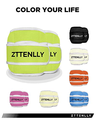 Image of Adjustable Ankle Weights for Women Men and Kids | 1 Pair 5 10 15 18 20 Lbs Leg Wrist Ankle Weight Straps for Yoga, Walking, Running, Aerobics, Gym, Dance, Pilates, Cardio