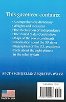 Gazetteer: A Student's Dictionary 0974529257 Book Cover