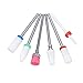 Produktbild HAIK 6pcs Nagel-Bohrer Häutchen Reiniger Staub Drill Pinsel Rotary Polieren Nagel Mahlköpfe Nail Salon Werkzeuge professionelle Fräser Maniküre