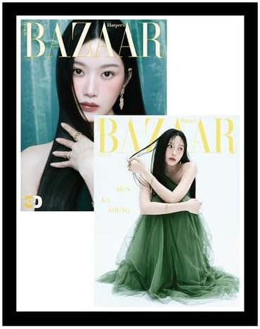 BAZAAR Korea Magazine April 2026 Issue [Cover : Mun Kayoung] (Random D ver.)