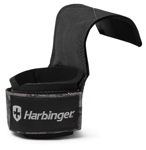 Correas de levantamiento premium Harbinger Pro con poliuretano antideslizante